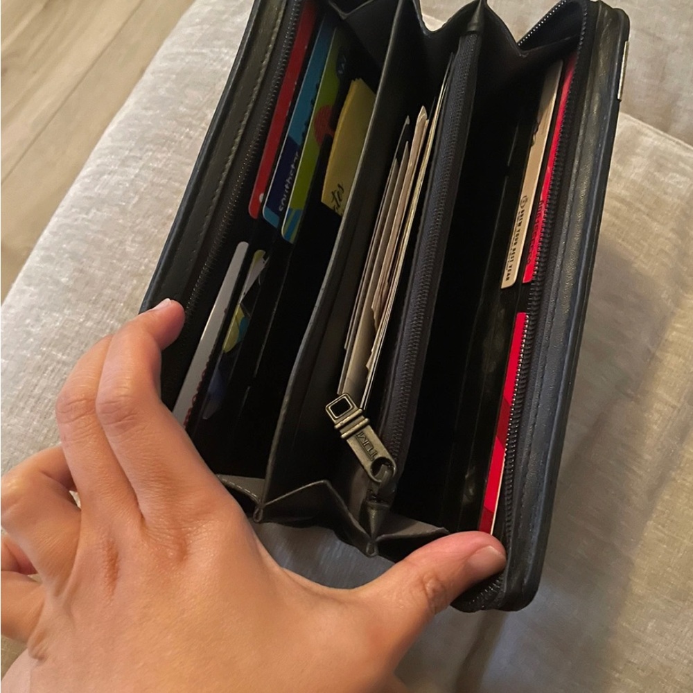 Black Leather Wallet